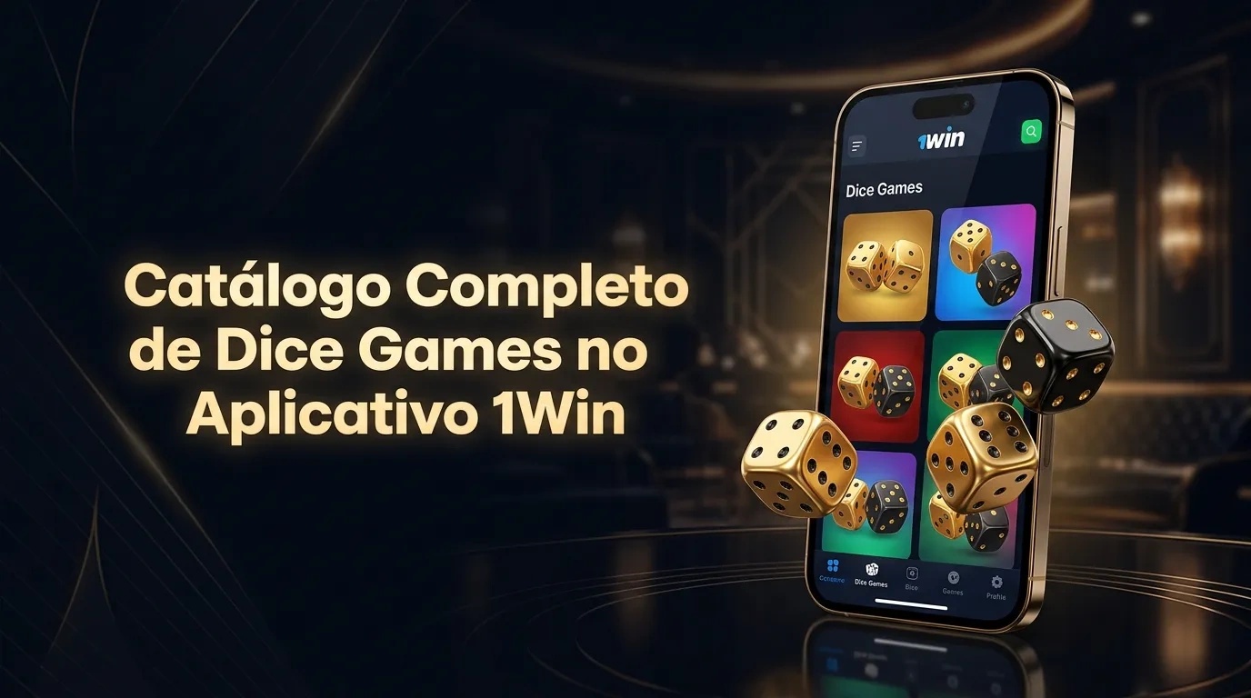 Catálogo Completo de Dice Games no Aplicativo 1Win