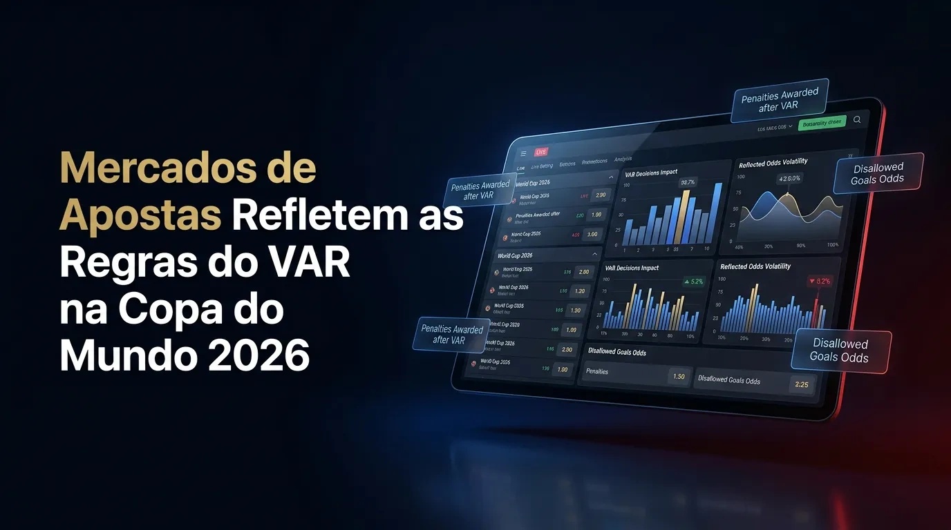 Mercados de Apostas Refletem as Regras do VAR na Copa do Mundo 2026